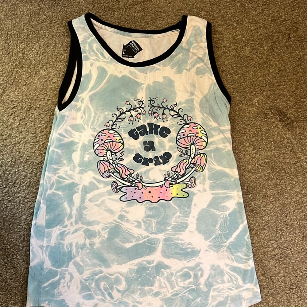 Original Gravity Trippy Tank Top Size Large